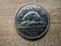 Καναδάς - 5 σεντ (1976)