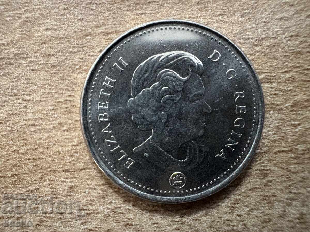 Канада - 5 цента (2007) с цена 0.25 лв. | € 0.13 Канада - 5 цента (2007) с цена 0.25 лв. | € 0.13