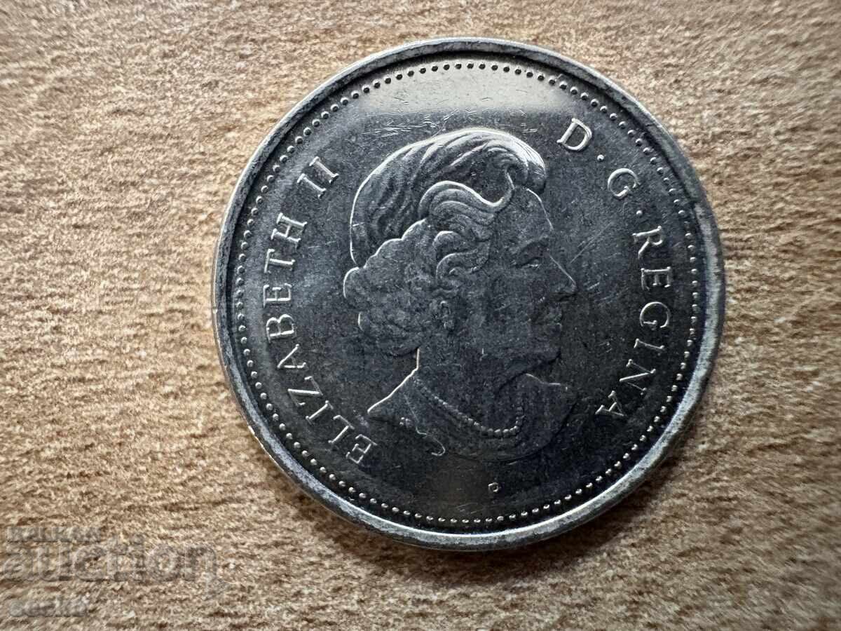 Canada - 5 cenți (2005) cu preț 0.25 BGN | € 0.13 Canada - 5 cenți (2005) cu preț 0.25 BGN | € 0.13