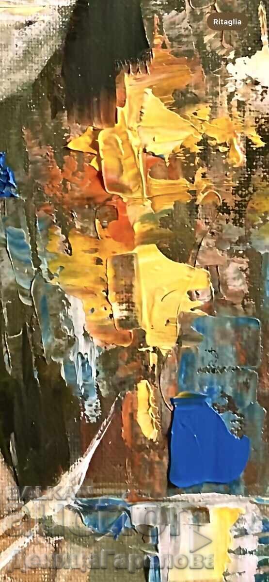 Denitsa Garelova Oil Painting 30/40 "Ballet" with price 120.00 BGN | € 61.36