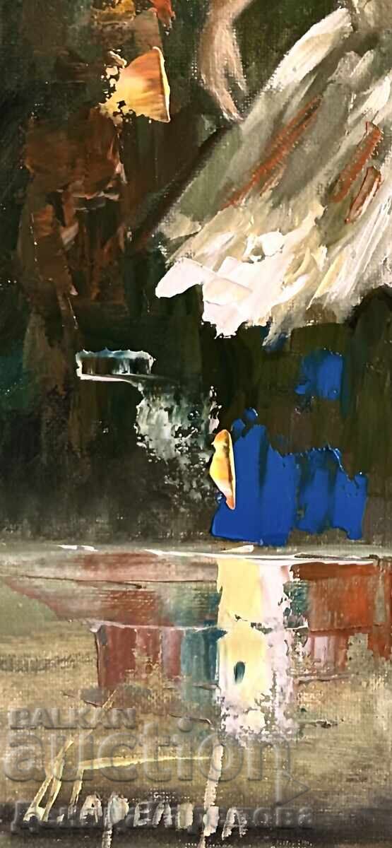 Auction  Denitsa Garelova Oil Painting 30/40 "Ballet"