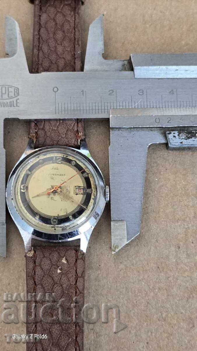 JUNGHANS GERMANY MADE ΣΠΑΝΙΑ ΛΕΙΤΟΥΡΓΙΑ ΧΩΡΙΣ ΕΓΓΥΗΣΗ BZC !!!! - 7