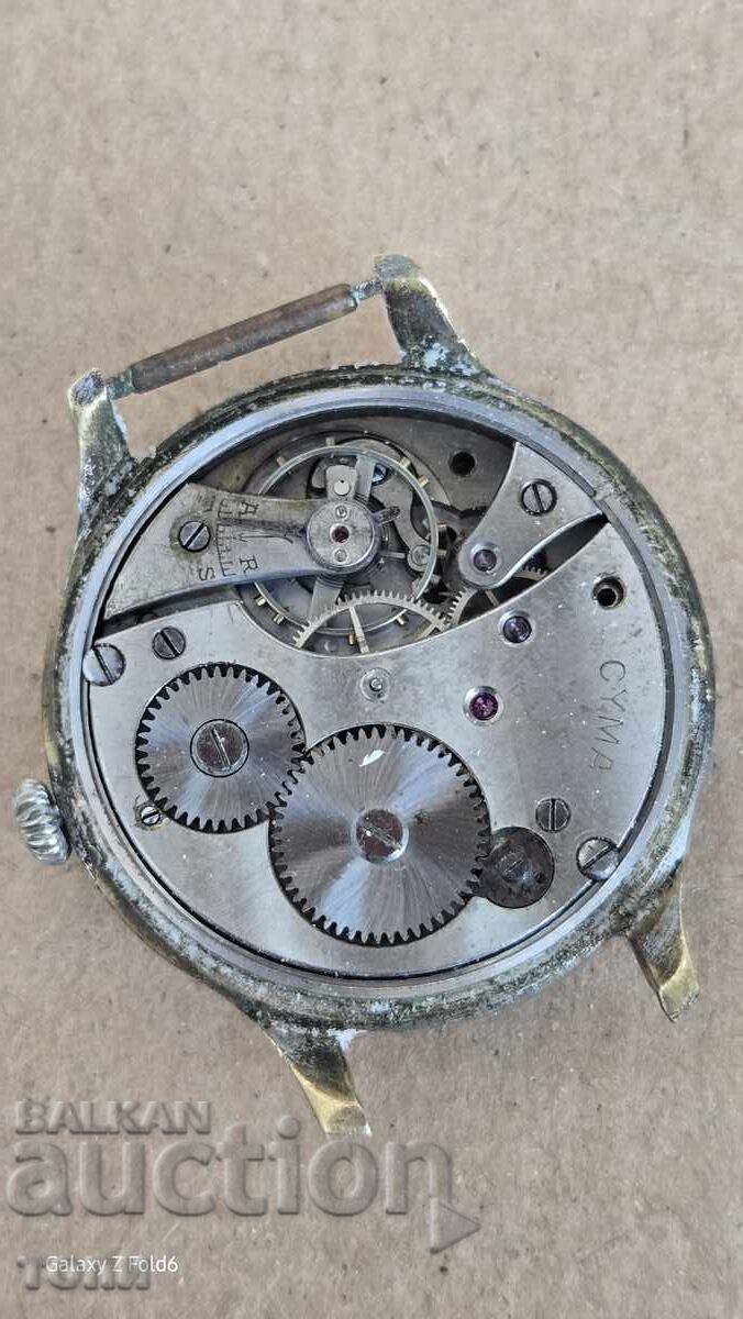 CYMA SWISS MADE ΣΤΡΑΤΙΩΤΙΚΟ ΡΟΛΟΪ ΔΕΝ ΛΕΙΤΟΥΡΓΕΙ B/X/C !!!! - 5