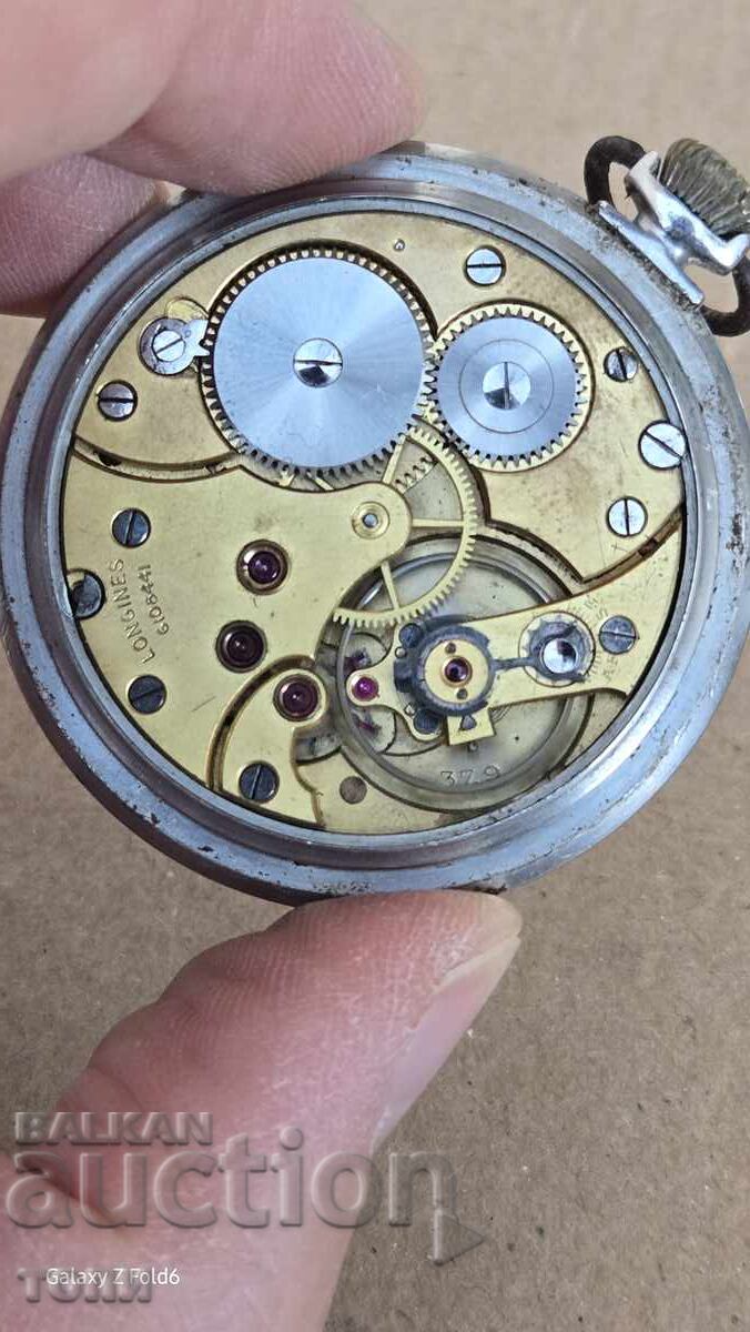 LONGINES SWISS MADE MILITARY РЯДЪК РАБОТИ БЕЗ ГАРАНЦИЯ БЗЦ - 6