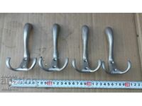 LOT DE 4 BUCĂȚI CUIERI MASIVI DIN BRONZ