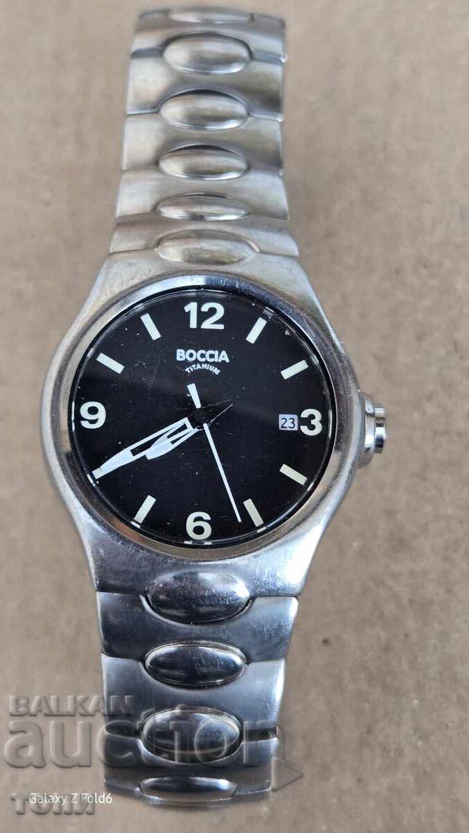 BOCCIA QUARTZ TITANIUM RARE I DON'T KNOW IF IT WORKS BZC!!!! with price 8.53 BGN | € 4.36 BOCCIA QUARTZ TITANIUM RARE I DON'T KNOW IF IT WORKS BZC!!!! with price 8.53 BGN | € 4.36