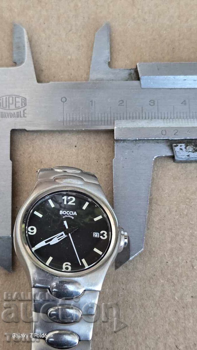 BOCCIA QUARTZ TITANIUM RARE I DON'T KNOW IF IT WORKS BZC!!!! - 6 BOCCIA QUARTZ TITANIUM RARE I DON'T KNOW IF IT WORKS BZC!!!! - 6