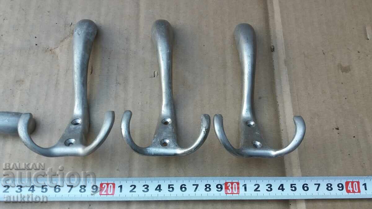 Auction  LOT OF 4 SOLID BRONZE HANGERS