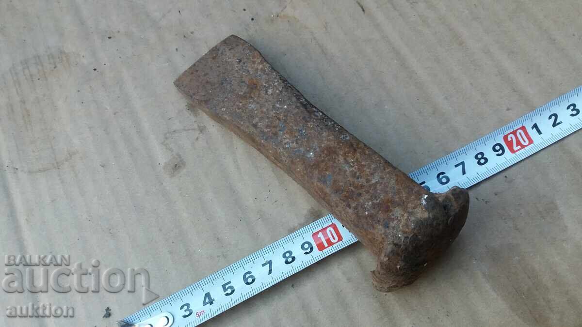 MASSIVE FORGED KNIFE, CHOPPER, TOOL FOR THICK TRUNKS - 6