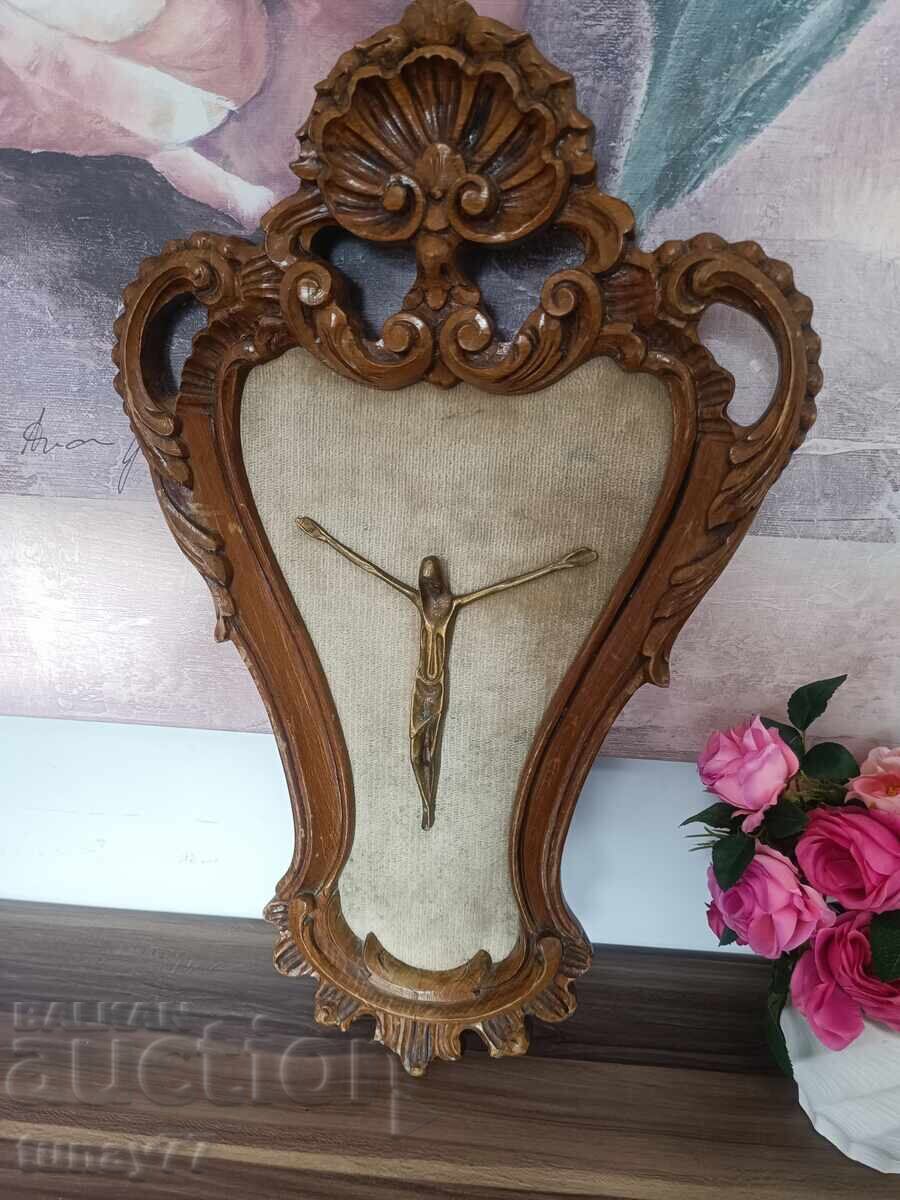 ❗❗ Antique 19th-century Large Wooden Carved Crucifix, ❗❗ ❗❗ Antique 19th-century Large Wooden Carved Crucifix, ❗❗