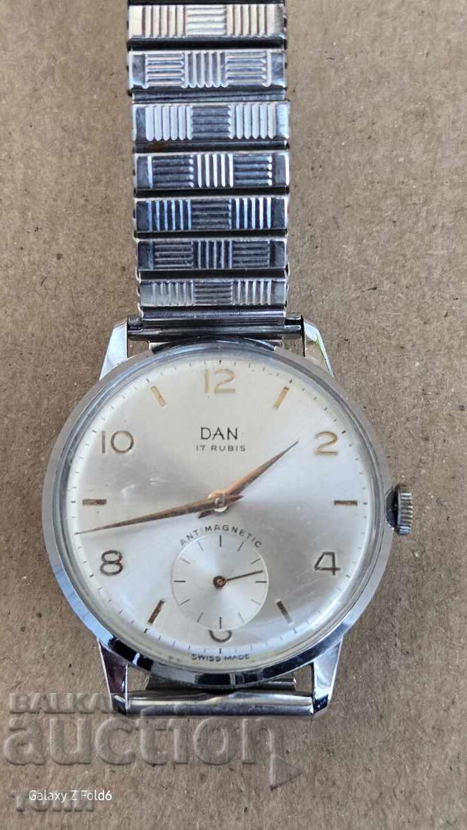 ΣΠΑΝΙΟ ΕΛΒΕΤΙΚΟ ΡΟΛΟΙ DAN SWISS MADE ΔΕΝ ΛΕΙΤΟΥΡΓΕΙ BZC !!!! ΣΠΑΝΙΟ ΕΛΒΕΤΙΚΟ ΡΟΛΟΙ DAN SWISS MADE ΔΕΝ ΛΕΙΤΟΥΡΓΕΙ BZC !!!!