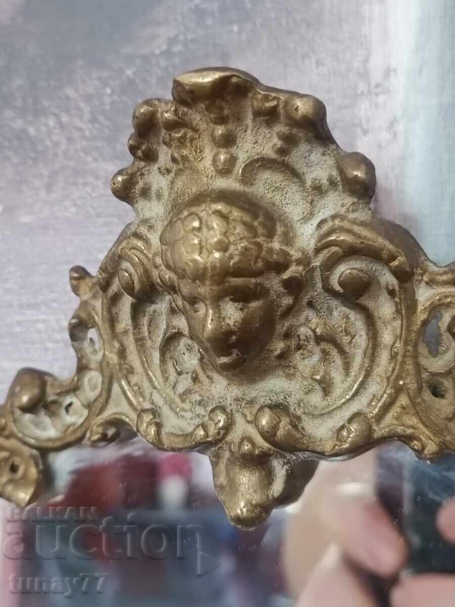 Vintage Baroque Mirror, Bronze Hardware with price 22.00 BGN | € 11.25 Vintage Baroque Mirror, Bronze Hardware with price 22.00 BGN | € 11.25