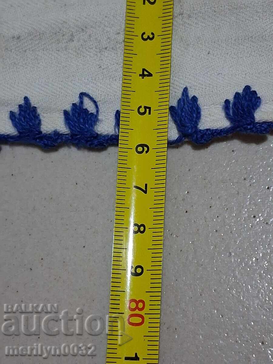 Hand-embroidered carpet costume interior item from the 1940s - 6