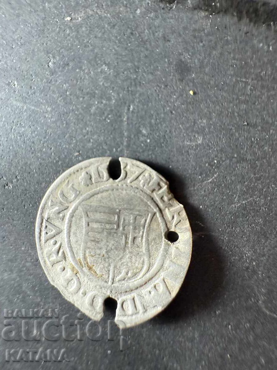 1 Denar Ferdinand I 1537 with price 10.00 BGN | € 5.11 1 Denar Ferdinand I 1537 with price 10.00 BGN | € 5.11