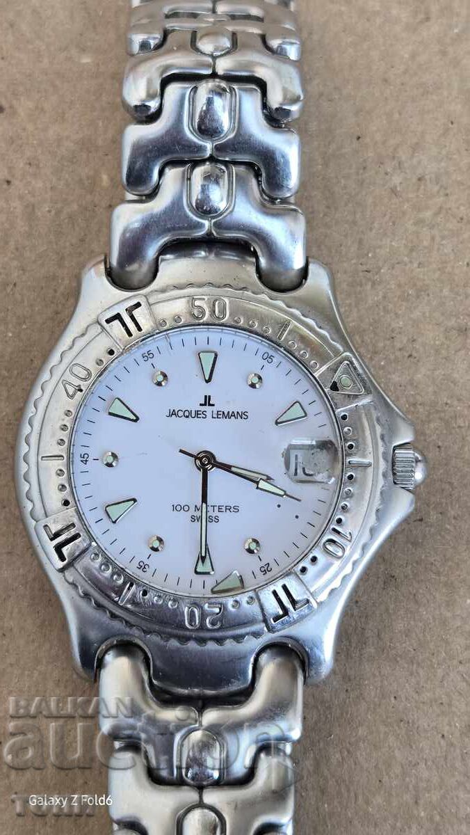 Auction JACQUES LEMANS QUARTZ RARE WORKS WITHOUT WARRANTY BZC !!! Auction JACQUES LEMANS QUARTZ RARE WORKS WITHOUT WARRANTY BZC !!!
