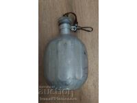 Retro flask for connoisseurs, aluminum