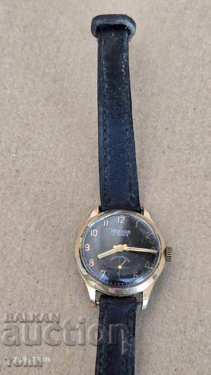 Δημοπρασία HERNOR SWISS MADE ΣΠΑΝΙΟ ΕΠΙΧΡΥΣΩΜΕΝΟ ΔΕΝ ΛΕΙΤΟΥΡΓΕΙ BZC !!!