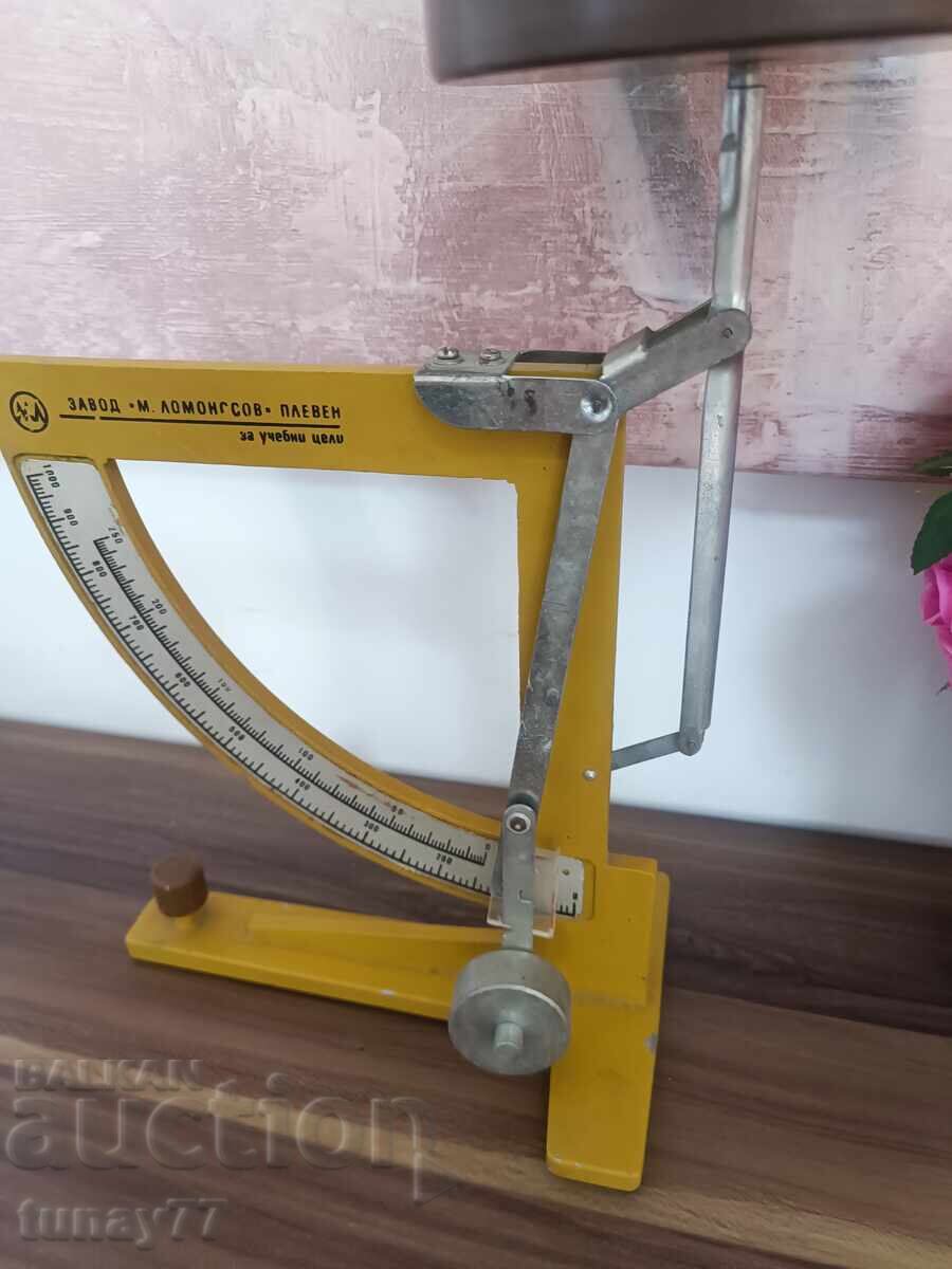 Retro scale from the socialist era for collectors Pleven - 6 Retro scale from the socialist era for collectors Pleven - 6