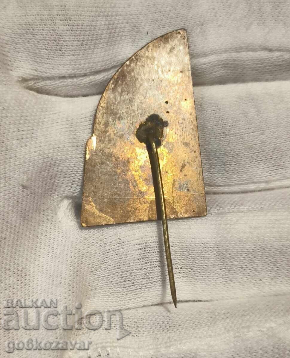 Old Soviet Enamel Badge with price 6.00 BGN | € 3.07