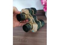 Vintage binoculars with markings