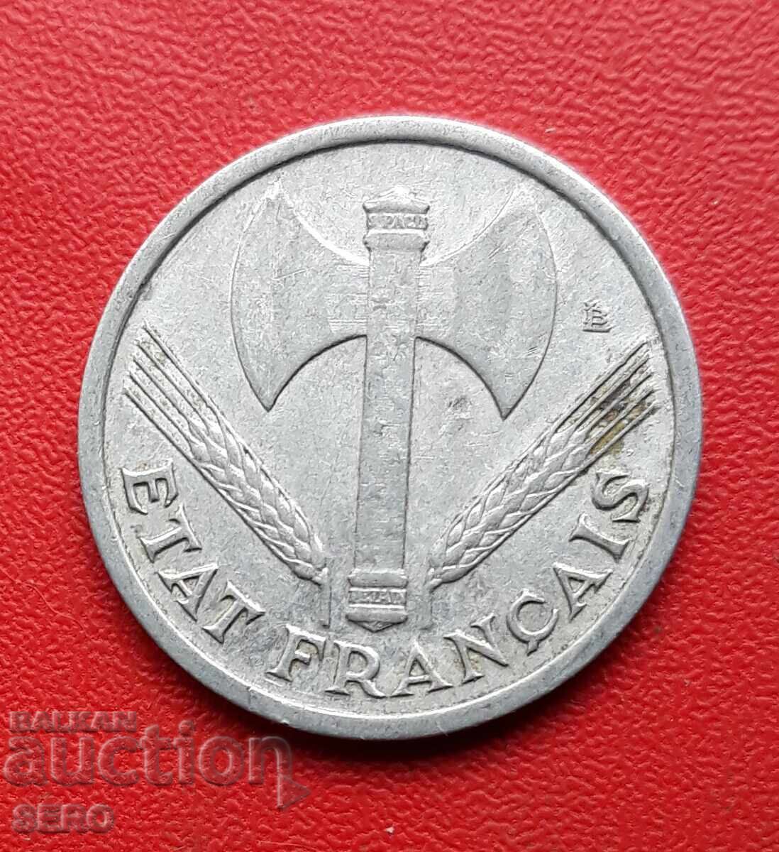 Франция/германската окупация/-1 франк 1943 с цена 0.40 лв. | € 0.20 Франция/германската окупация/-1 франк 1943 с цена 0.40 лв. | € 0.20