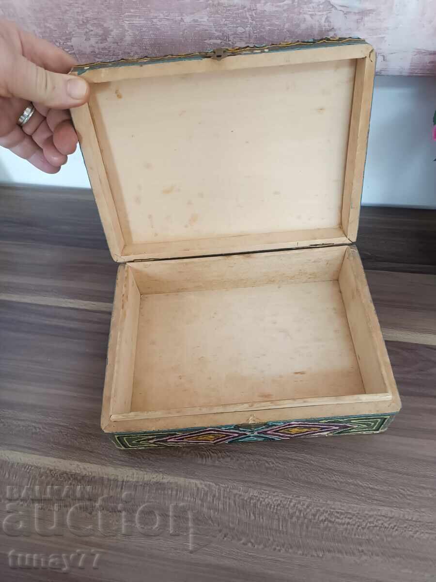 Παράδοση Βίντατζ ξύλινο κουτί