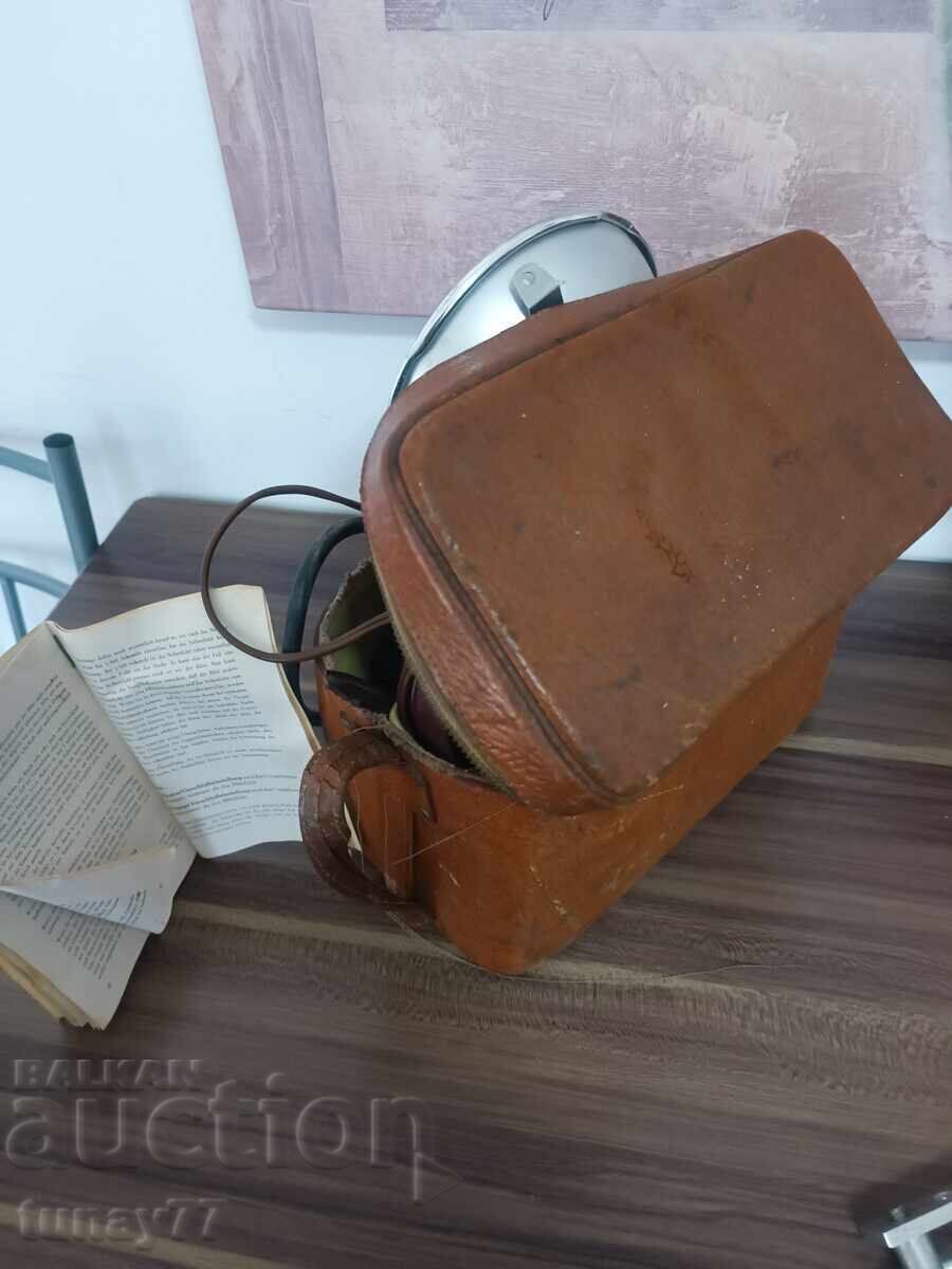 Vintage Flash Unit Photo Leather Bag - 7 Vintage Flash Unit Photo Leather Bag - 7