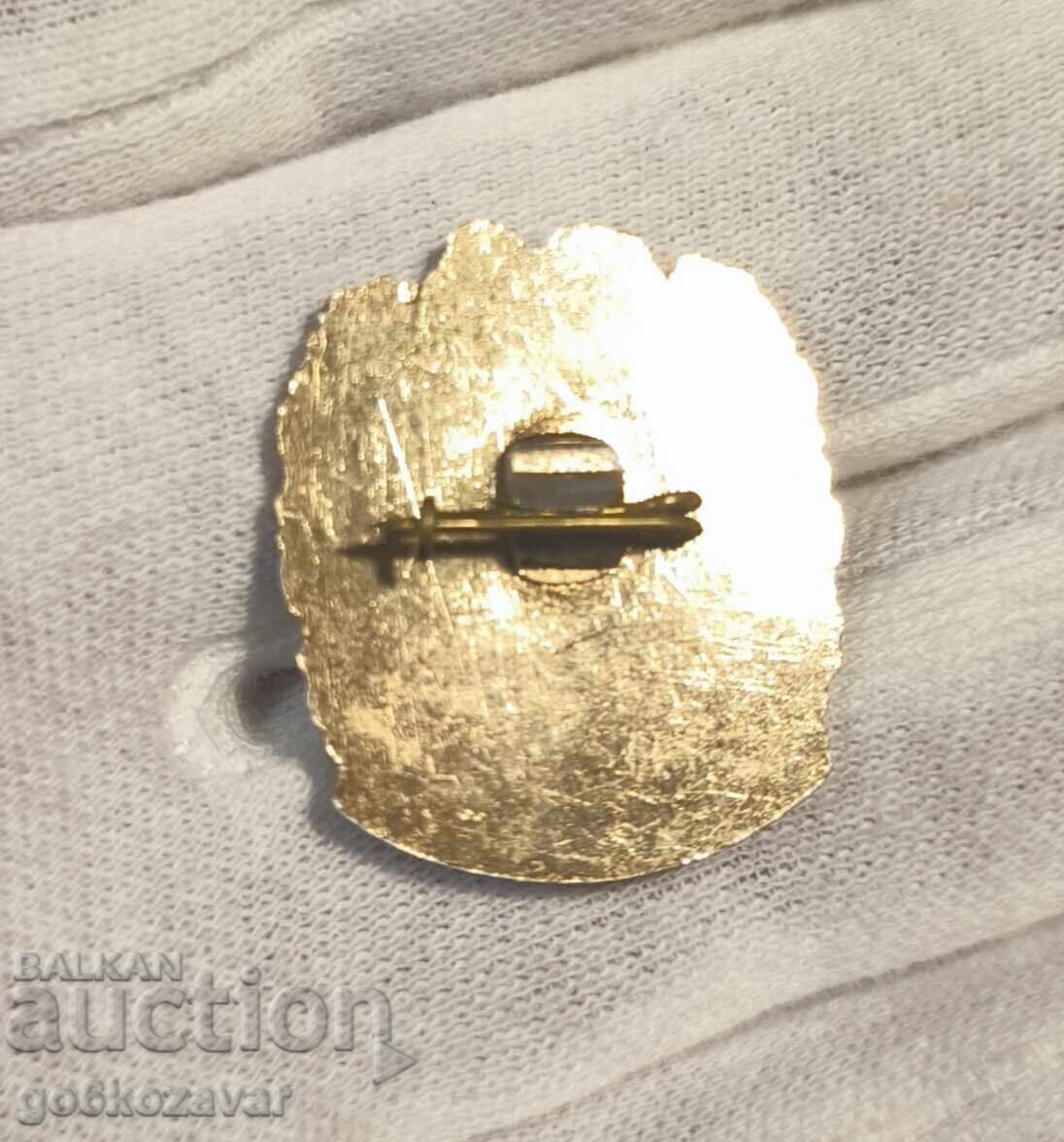 badge conqueror of the mountain leaders bronze 60s with price 12.00 BGN | € 6.14