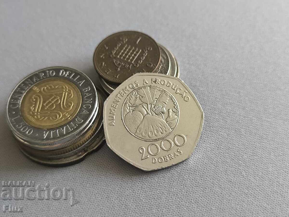 Coin - Sao Tome and Principe - 2000 dobras | 1997