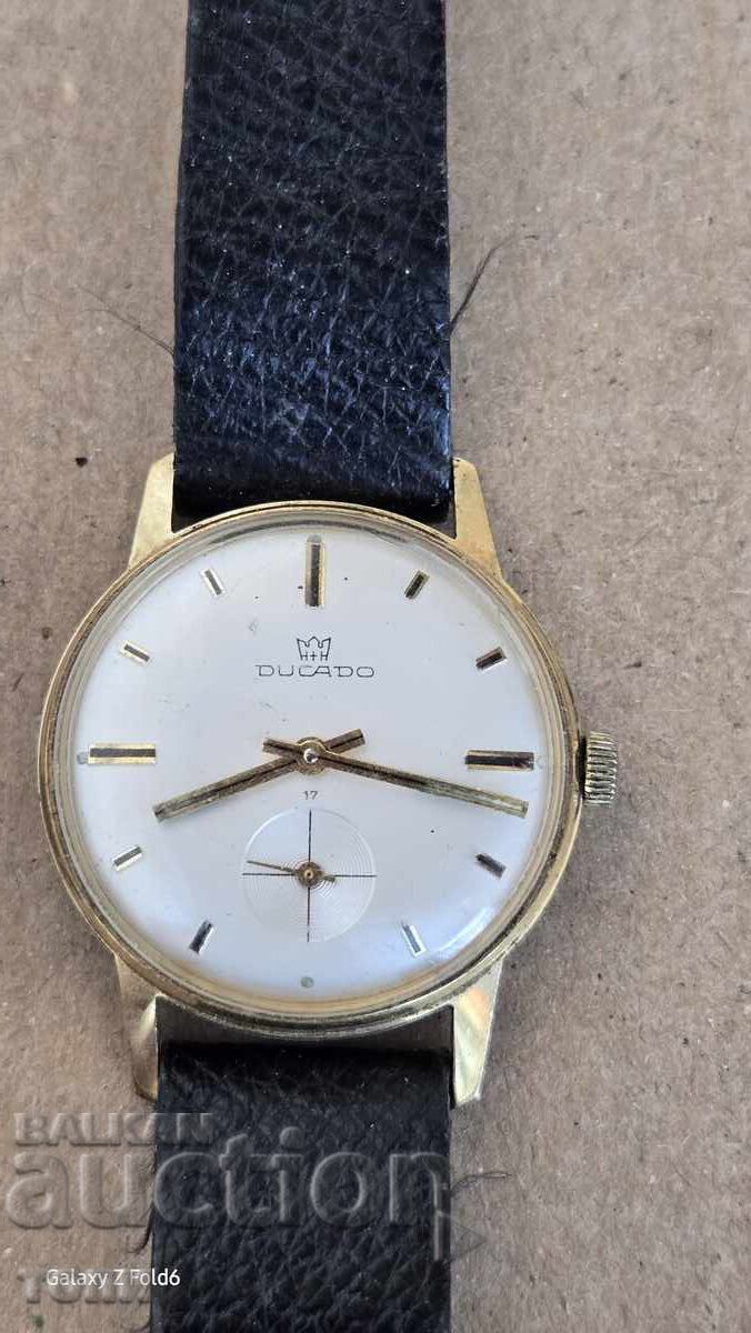 DUCADO SWISS MADE ΣΠΑΝΙΟ ΕΠΙΧΡΥΣΩΜΕΝΟ ΛΕΙΤΟΥΡΓΕΙ ΧΩΡΙΣ ΕΓΓΥΗΣΗ BZTS!!