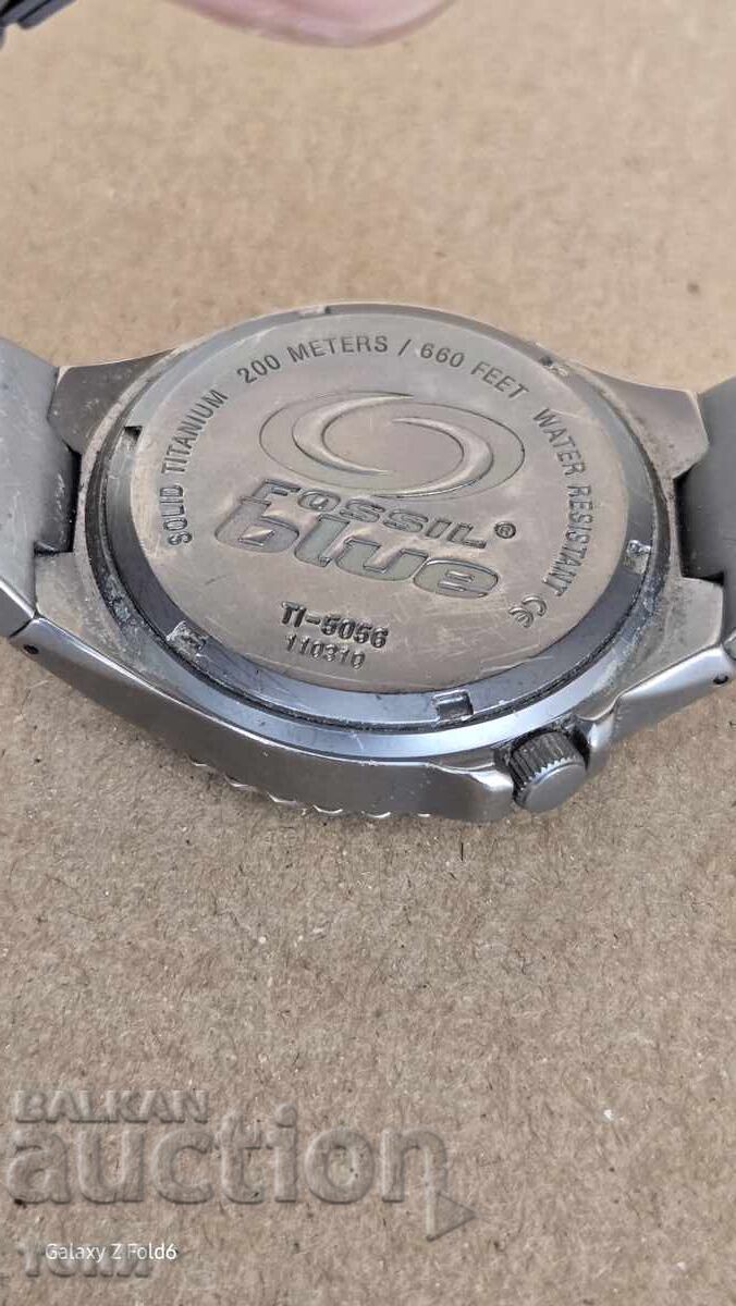 FOSSIL OCEAN QUARTZ ΤΙΤΑΝΙΟΥ RYADŬK ΡΑΒΟΤΙ ΧΩΡΙΣ ΕΓΓΥΗΣΗ BZC - 5