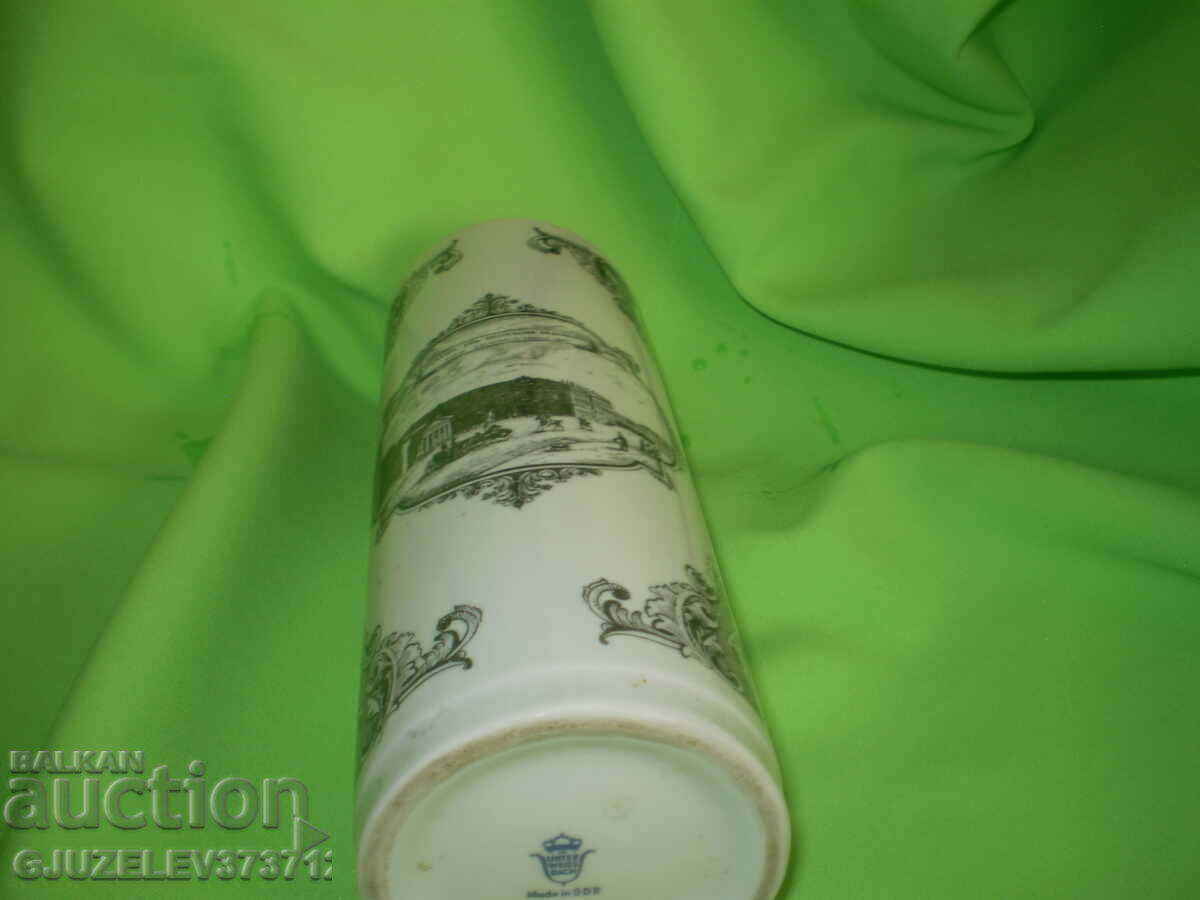 Vază retro din porțelan made in GDR - 6