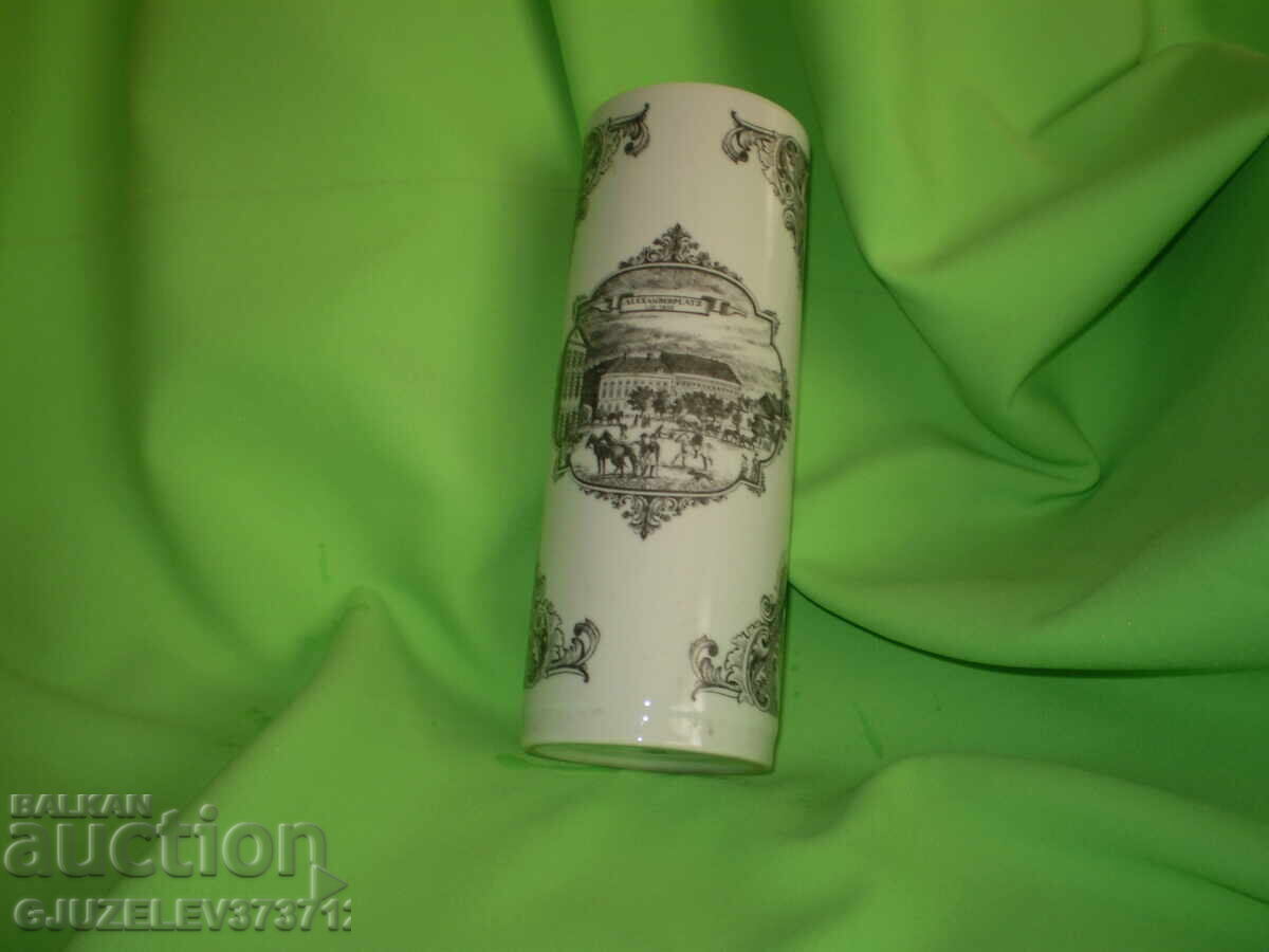 Vază retro din porțelan made in GDR - 7