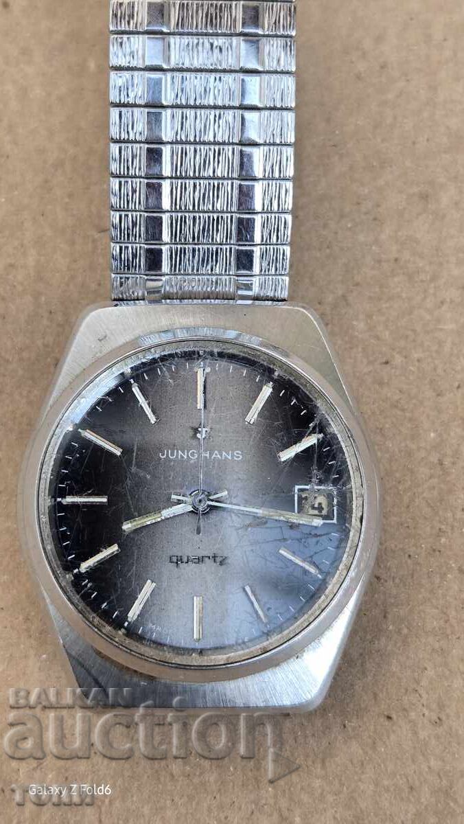 JUNGHANS QUARTZ GERMANY MADE ΣΠΑΝΙΟ ΛΕΙΤΟΥΡΓΕΙ ΧΩΡΙΣ ΕΓΓΥΗΣΗ BZC με τιμή 14.00 BGN | € 7.16