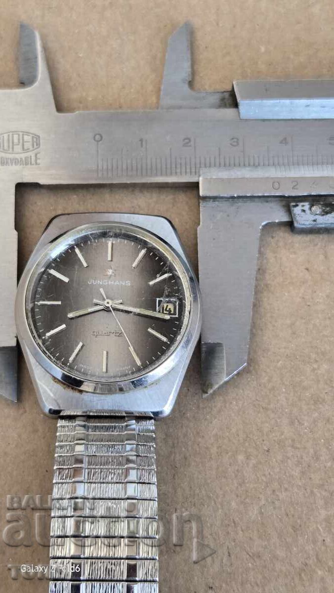 JUNGHANS QUARTZ GERMANY MADE ΣΠΑΝΙΟ ΛΕΙΤΟΥΡΓΕΙ ΧΩΡΙΣ ΕΓΓΥΗΣΗ BZC - 6