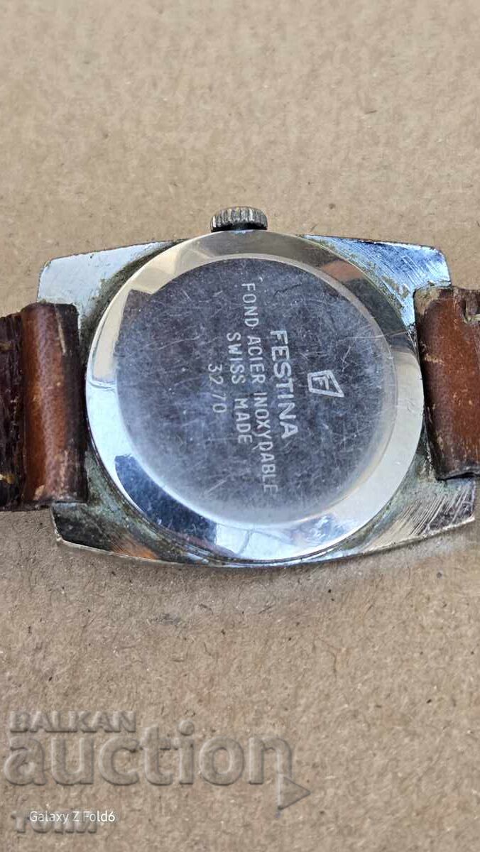 Παράδοση FESTINA SWISS MADE ΣΠΑΝΙΟ ΛΕΙΤΟΥΡΓΕΙ ΧΩΡΙΣ ΕΓΓΥΗΣΗ BZC!!!!