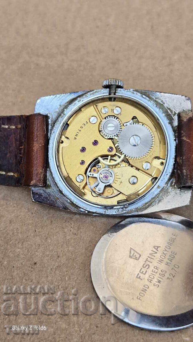 FESTINA SWISS MADE ΣΠΑΝΙΟ ΛΕΙΤΟΥΡΓΕΙ ΧΩΡΙΣ ΕΓΓΥΗΣΗ BZC!!!! - 5