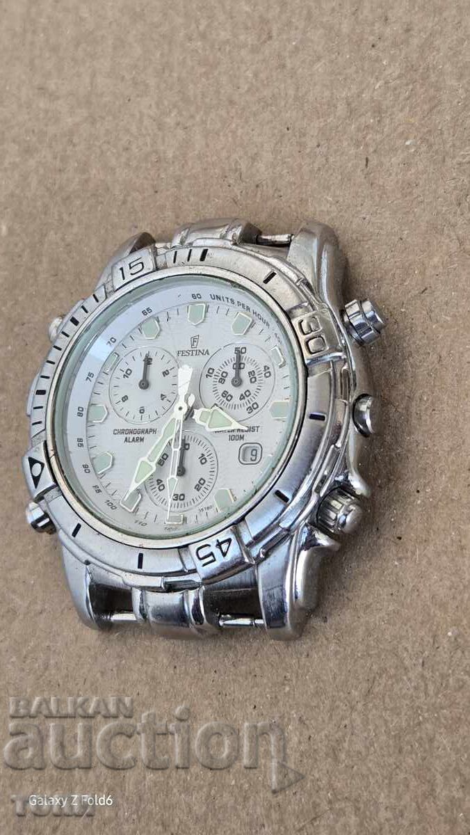 Δημοπρασία FESTINA QUARTZ CHRONOGRAPH ΣΠΑΝΙΟ ΔΕΝ ΞΕΡΩ ΑΝ ΛΕΙΤΟΥΡΓΕΙ ΒΖΤ !!