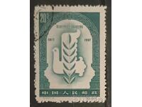 Китай 1957 Птици