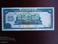 HAITI 25 GOURDES 2009 NEW UNC