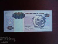 ΑΓΚΟΛΑ 100000 100 000 ΚΟΥΑΝΖΑ 1995 ΝΕΟ UNC