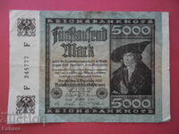 5000 Mark 1922 Germany