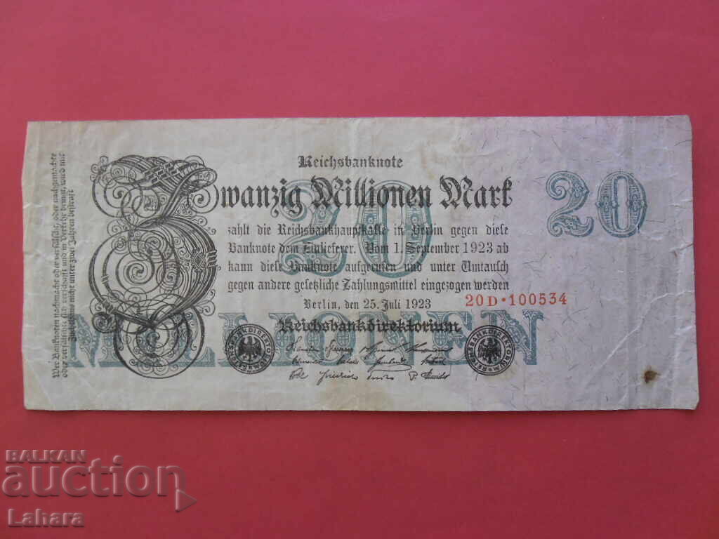 20000000 mărci 1923 Germania
