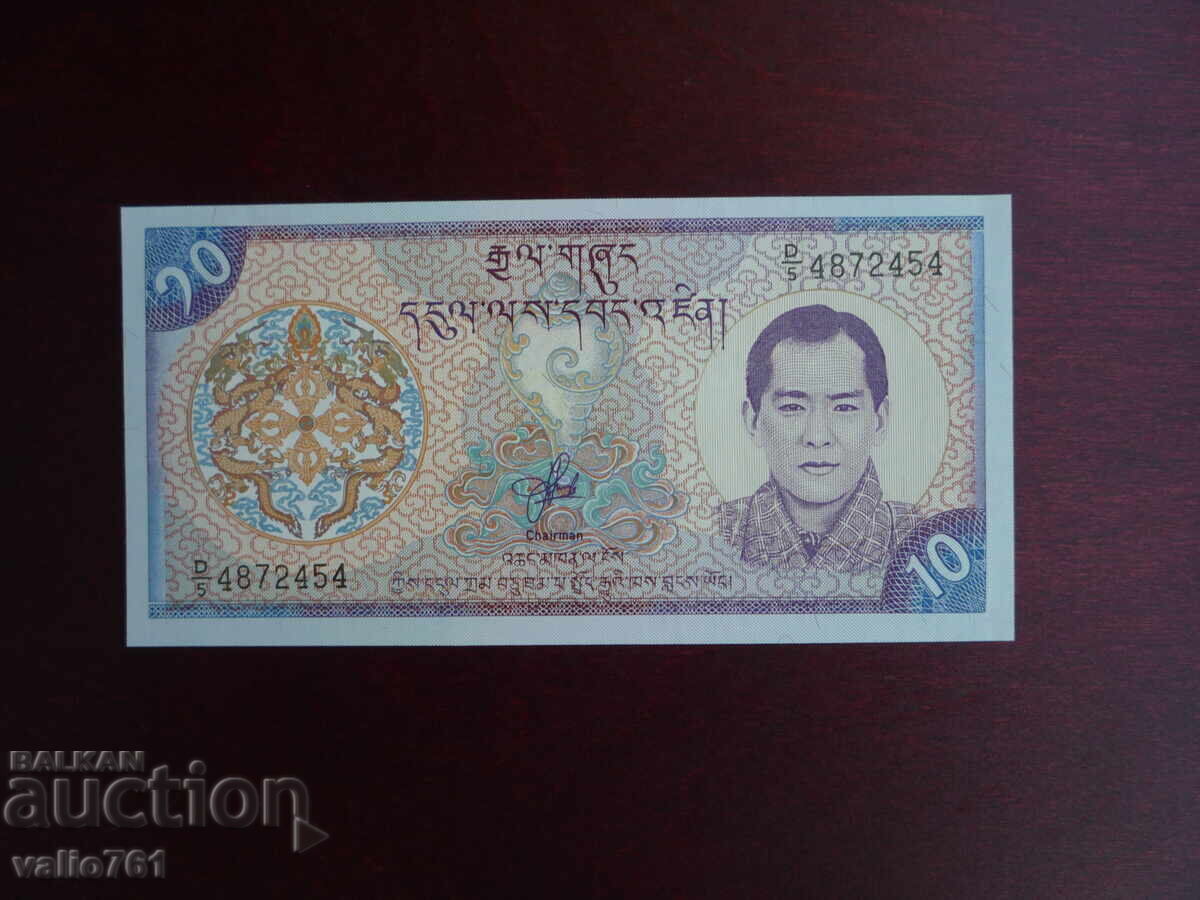 BUTAN 10 NGULTRUM 2000 NOUĂ UNC