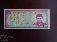 БУТАН 50 НГУЛТРУМ 1986  НОВА UNC