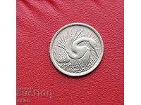Singapore-5 cents 1969