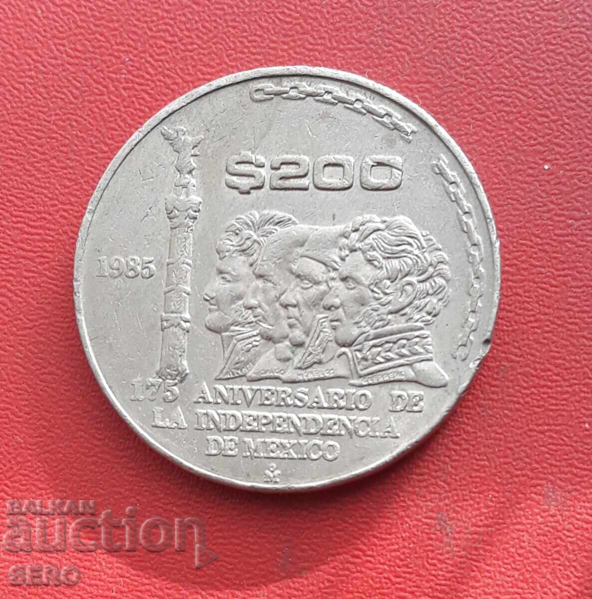 Mexic - 200 pesos 1985-175 ani de independență
