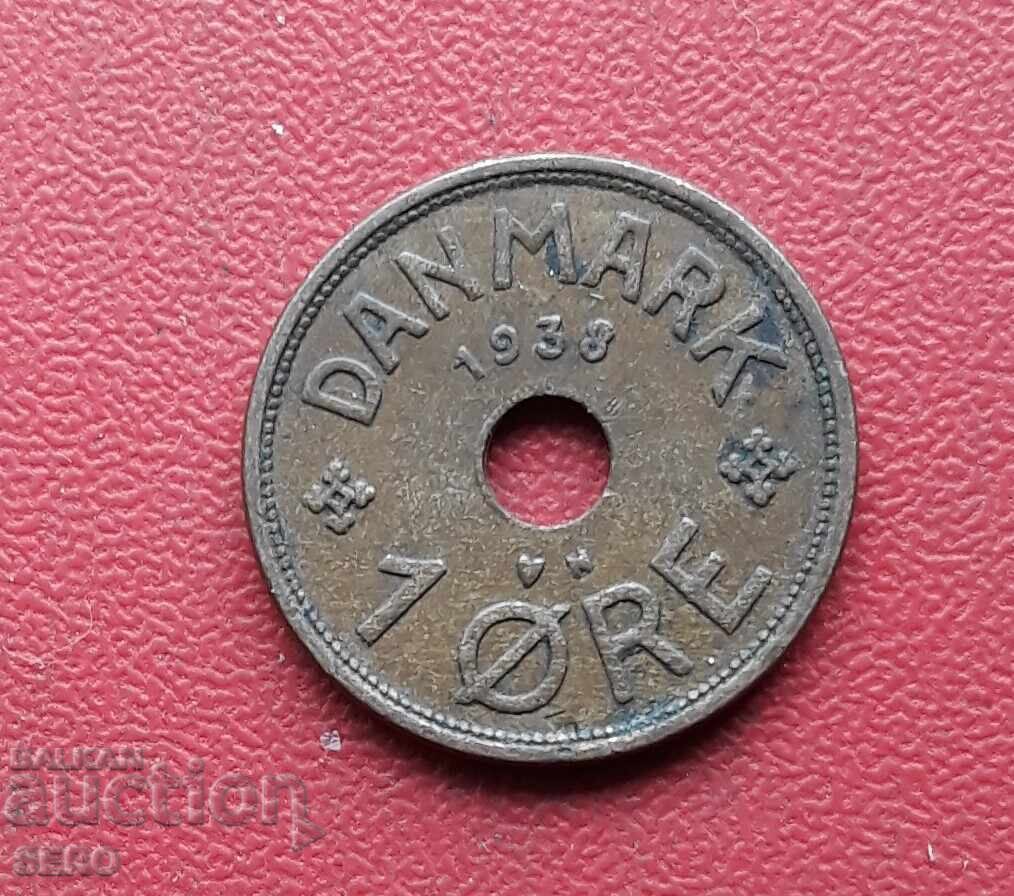 Denmark - 1 Ore 1938 Denmark - 1 Ore 1938
