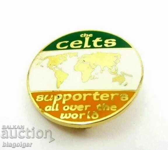 Световен клуб на привържениците на Селтик-Келтите-Значка Световен клуб на привържениците на Селтик-Келтите-Значка