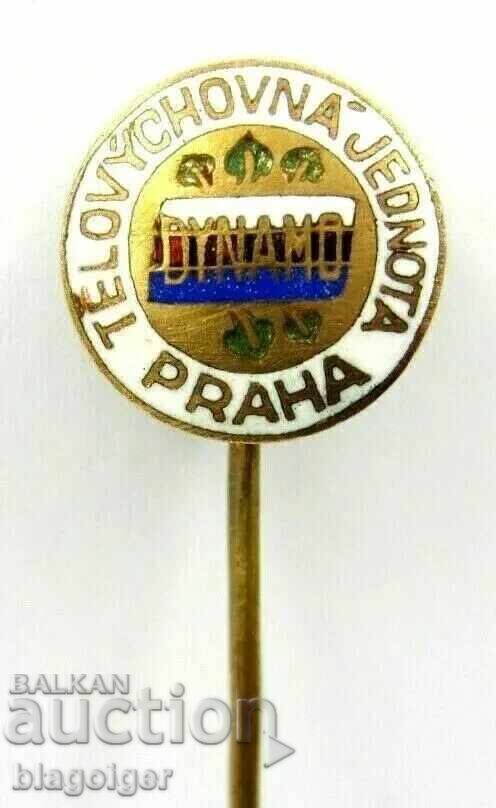 Футбол-Стара значка-Емайл-ФК ДИНАМО ПРАГА
